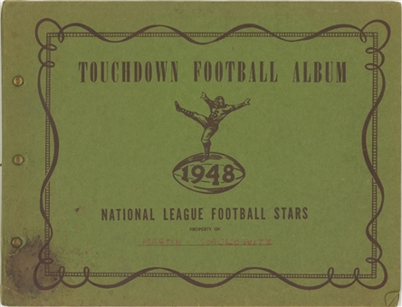 1948 Bowman Football Complete Set (108) In Original Scarce Album